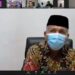 Plt Gubernur Aceh, Nova Iriansyah, mengikuti rapat virtual pembahasan program Pusat Kesejahteraan Sosial Anak Integratif (PKSAI) dengan Pusat Kajian Pendidikan dan Masyarakat (PKPM) dan Unicef di Aceh, dari Rumah Dinas Wakil Gubernur Aceh