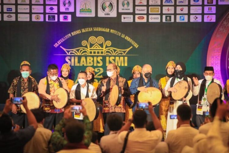 Acara Silaturrahmi Bisnis (Silabis) ke-12 Ikatan Saudagar Muslim Indonesia (ISMI), Rabu (16/6) di Hotel Hermes Palace Banda Aceh