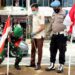 Pemasangan Ratusan Bendera Merah Putih Di Sepanjang Jalan Teuku Umar Sampai Jalan Cut Nyak Dhien Banda Aceh