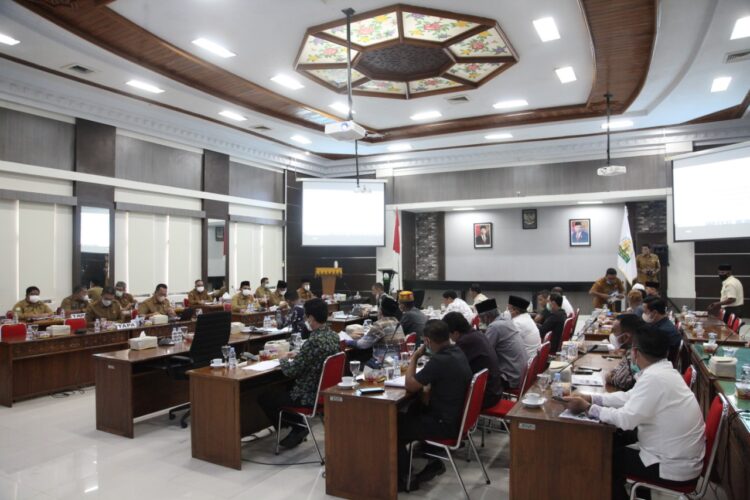 Rapat Rencana Kerja Pemerintah Aceh (RKPA) Tahun 2022, antara TAPA dengan DPRA
