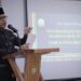 Gubernur Nova Iriansyah memberikan sambutan dan arahan saat membuka Rapat Kerja Mejelis Adat Aceh dengan di Mata Ie Resort, Sabang, Senin (21/2)