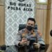 Kabid Humas Polda Aceh Kombes Pol Winardy