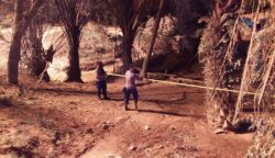 Lokasi sumur minyak warga usai kebakaran di Desa Mata Ie, Kecamatan Ranto Peureulak, Aceh Timur