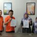 Ketua Mahkamah Syariyah Jantho Siti Salwa SH.I MH dan Kepala Kantor Cabang Utama PT Pos Banda Aceh Ahmadi Idrus melaksanakan penandatanganan MoU untuk memberikan pelayanan jasa kepada para pihak pencari keadilan