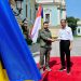 Presiden Joko Widodo tiba di Istana Maryinsky, Kyiv disambut Presiden Ukraina Volodymyr Zelenskyy di pintu masuk Istana pada Rabu sore, 29 Juni 2022