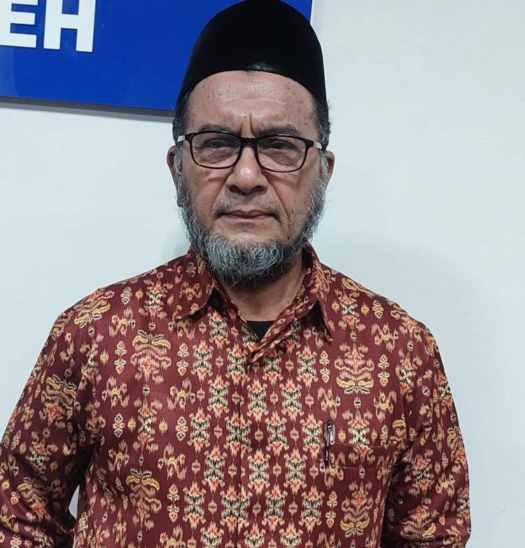 Ketua Umum Dewan Dakwah Aceh Prof Dr Tgk Muhammad AR MEd