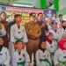 Pj Bupati Aceh Jaya Dr Nurdin saat melepaskan 31 atlet Taekwondo ke Pidie, Selasa (23/8)