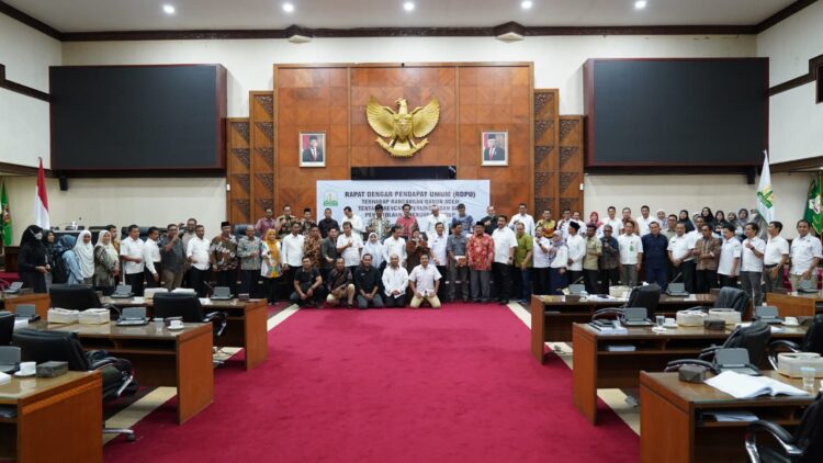 Komisi IV menggelar RDPU Raqan Aceh tentang Rencana Perlindungan dan Pengelolaan Lingkungan Hidup, Rabu (31/8)