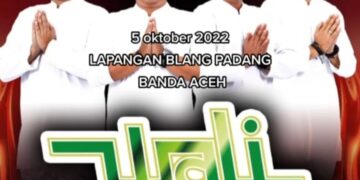 Konser musik grup Wali Band rencananya akan digelar di Lapangan Blang Padang Banda Aceh dalam rangka HUT ke-77 TNI pada 5 Oktober 2022