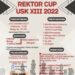 Sebanyak 110 atlet catur yang merupakan mahasiswa-mahasiswi terbaik dari 48 perguruan tinggi di Indonesia mengikuti Kejurnas Catur Online Rektor USK Cup XIII