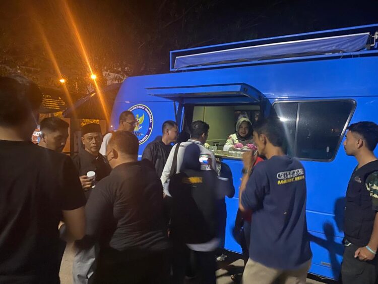 Satresnarkoba Polres Lhokseumawe tes urine sopir angkutan penumpang