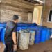 Tim Subdit I Indagsi Ditreskrimsus Polda Aceh menangkap terduga pelaku penimbunan BBM bersubsidi dan mengamankan 6,2 ton Solar di Aceh Jaya