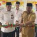 Kakanwil Kemenag Aceh Dr Iqbal Muhammad meresmikan gedung balai nikah dan manasik haji KUA Darul Imarah di Lampeuneurut Aceh Besar, Selasa (10/1)