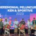 Menteri Pariwisata dan Ekonomi Kreatif Sandiaga Uno meluncurkan Kharisma Event Nusantara (KEN) 2023 di Taman Mini Indonesia Indah (TMII) Jakarta, Sabtu malam (28/1)