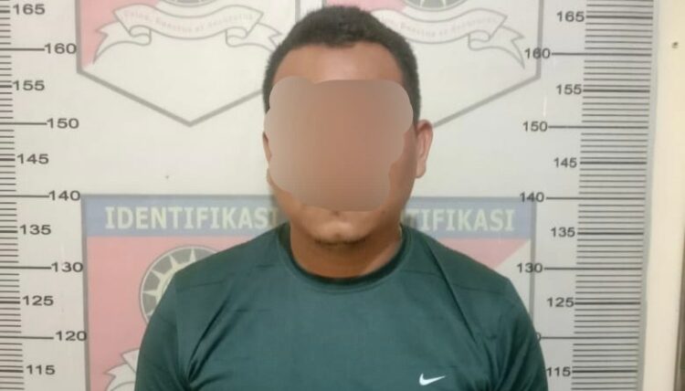 Seorang ayah, MR (35) ditangkap polisi karena diduga memperkosa anak tiri di Aceh Tamiang