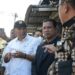Anggota Komisi V DPR RI Irmawan dan Ruslan M Daud saat meninjau Simpang Tujuh Ulee Kareng Banda Aceh pada Kunjungan Kerja Spesifik Komisi V DPR RI ke Banda Aceh, Kamis (2/2/2022)