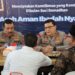 Kapolda Aceh Irjen Pol Ahmad Haydar didampingi Wakapolda Brigjen Pol Syamsul Bahri, menggelar Jum'at Curhat di MZ Cafe, Kecamatan Syiah Kuala, Banda Aceh, Jum'at (17/3)