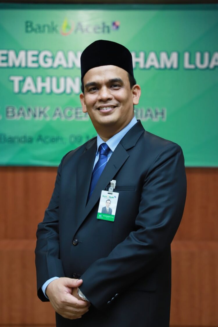 Muhammad Syah telah dilantik sebagai Direktur Utama Bank Aceh Syariah periode 2023-2027