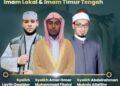BKM Oman Al Makmur Gampong Bandar Baru, Lampriet, Banda Aceh mendatangkan tiga imam khusus dari Timur Tengah pada Ramadhan 1444 Hijriah tahun ini