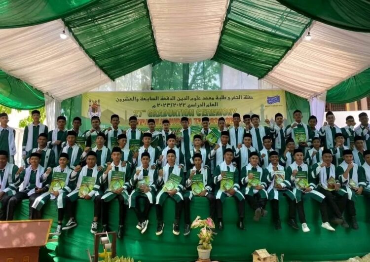 Dayah Terpadu Ulumuddin Uteunkot, Kecamatan Muara Dua Lhokseumawe mewisuda 153 santri
