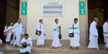 Jamaah haji Aceh yang tergabung dalam kloter 1 mulai Kamis, 1 Juni 2023 bergerak dari Madinah menuju ke Mekkah