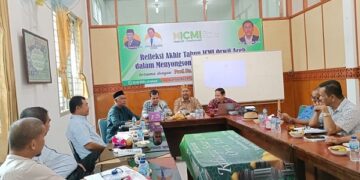 ICMI Orwil Aceh melakukan Rapat Pleno yang terdiri atas Dewan Penasehat, Dewan Pakar, Pengurus Harian serta praktisi ekonomi dan perbankan pada Sabtu, 3 Juni 2023 di Kantor Sekretariat ICMI Orwil Aceh