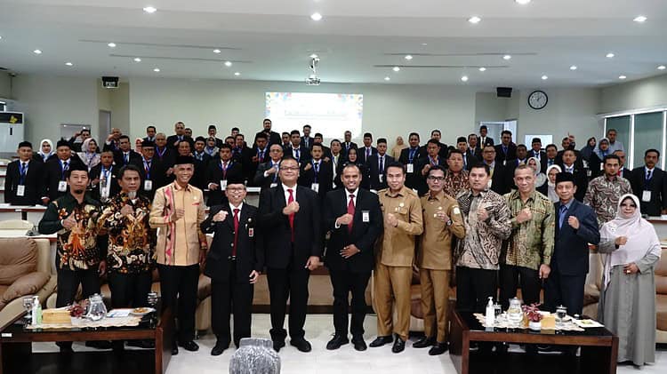 Kepala LAN RI Adi Suryanto membuka Pelatihan Kepemimpinan Nasional (PKN) Tingkat II Angkatan XVII Tahun 2023, di Puslatbang KHAN LAN Aceh, Selasa (13/6)
