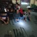 Polsek Banda Sakti menangkap lima remaja dan menyita enam bilah senjata tajam di Desa Ujong Blang Kecamatan Banda Sakti Kota Lhokseumawe, Ahad dini hari (23/7)