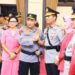 Kapolri Jenderal Pol Listyo Sigit Prabowo resmi melantik Komjen Pol Wahyu Widada sebagai Kabareskrim Polri menggantikan Komjen Pol Agus Andrianto, Jum'at (14/7)