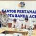 Dinas PUPR Kota Banda Aceh melakukan penandatanganan MoU dengan BPN Kota Banda Aceh terkait kegiatan pemanfaatan ruang dan status kepemilikan lahan
