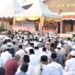 Polres Bireuen menggelar do'a bersama dalam rangka mewujudkan Pemilu serentak 2024 damai dan sejuk usai shalat subuh berjamaah di lapangan Hijau 97 Wira Pratama Mapolres Bireuen, Ahad (6/8)