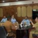 Plh Kakanwil Kemenkumham Aceh Lilik Sujandi melakukan audiensi dengan Pj Gubernur Aceh Achmad Marzuki, Senin (7/8)