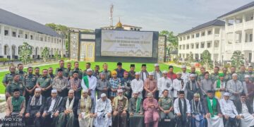Pangdam Iskandar Muda Mayjen TNI Novi Helmy Prasetya menggelar silaturahmi dengan Ulama Kharismatik Se-Aceh yang berlangsung di Gedung Malahayati Makodam IM pada Rabu (20/9)