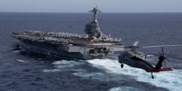 Amerika Serikat mengirimkan kapal induk penyerang dan jet tempur ke Mediterania Timur sebagai tanggapan atas serangan Hamas terhadap Israel