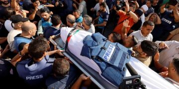 Puluhan jurnalis telah gugur terkena serangan Israel di Palestina dan Lebanon sejak serangan brutal Israel ke Gaza dimulai 7 Oktober lalu