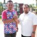 Pj Bupati Aceh Besar, Muhammad Iswanto bersama Manajer PSAB Al Yunirun usai bertemu SDN 1 Lhoknga, Selasa (23/1/2024)
