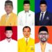 Enam caleg DPR RI Dapil Aceh II yang diprediksi meraih kursi ke Senayan: Ilham Pangestu (Golkar), Ruslan Daud (PKB), Irsan Sosiawan (NasDem), TA Khalid (Gerindra), Samsul Bahri Tiyong (Golkar) dan Nasir Djamil (PKS)
