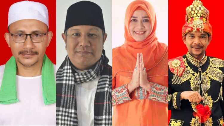 KIP Aceh tetapkan empat caleg DPD RI peraih suara terbanyak yakni Haji Uma, Tgk Ahmada, Darwati A Gano dan Azhari Cage