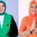 Illiza Sa’aduddin Djamal dan Darwati A Gani, dua Srikandi Aceh yang terpilih menjadi Anggota DPR RI dan DPD RI mewakili Dapil Aceh