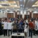 Peserta Workshop Peran Da'i dalam Menegakkan syariat Islam di Bidang Ekonomi yang dilaksanakan PW Ikadi Aceh bekerja sama dengan BSI Regional Aceh di Diana Convention Hall, Banda Aceh, Jum'at (15/3)