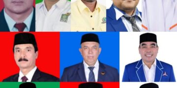 11 caleg peraih kursi DPRA dari Dapil 1 yakni Nazaruddin (PA), Munawar AR (PKB), Ansari Muhammad (Golkar), Iskandar Ali (PAN), Tati Meutia Asmara (PKS), Abdurrahman Ahmad (Gerindra), Heri Julius (Nasdem), Arif Fadillah (Demokrat), Ilmiza Sa’aduddin Djamal (PPP), Sulaiman (PA), dan Eddi Shadiqin (PDA)