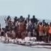 Kapal imigran pengungsi Rohingya terbalik di laut perairan Aceh Barat