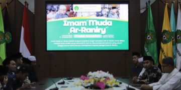 Sebanyak 29 Imam Muda UIN Ar-Raniry Banda Aceh saat dilepas untuk melaksanakan tugas sebagai Imam Shalat Rawatib dan Tarawih di 25 Masjid dan Mushalla di Provinsi Aceh