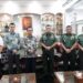 Pangdam IM Mayjen TNI Niko Fahrizal menerima audiensi dari Direksi Bank Aceh Syariah di ruang kerja Pangdam IM, Makodam IM, Kamis siang (28/3/2024)