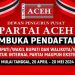Partai Aceh membuka pendaftaran calon bupati dan wali kota mulai 20 April hingga 20 Mei 2024