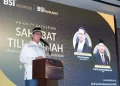 Regional CEO BSI Aceh Wisnu Sunandar saat membuka kegiatan Priority Gathering, Sabtu (27/4)