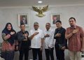 Pj Gubernur Aceh Bustami Hamzah dan Ketua DPRA Zulfadli menerima Komisioner KIP Aceh, di Kantor BPPA, Jakarta, Rabu, 15 Mei 2024. (Foto: Humas BPPA)