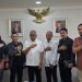 Pj Gubernur Aceh Bustami Hamzah dan Ketua DPRA Zulfadli menerima Komisioner KIP Aceh, di Kantor BPPA, Jakarta, Rabu, 15 Mei 2024. (Foto: Humas BPPA)