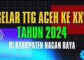 Sebanyak 15 Kabupaten/Kota akan ikut ajang pameran Teknologi Tepat Guna (TTG) XXV tingkat Provinsi Aceh Tahun 2024 di Kabupaten Nagan Raya
