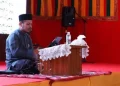 Tgk H Masrul Aidi Lc menyampaikan pengajian halaqah TP-PKK Aceh Besar di Meuligoe Bupati Aceh Besar, Selasa siang (14/5/2024)